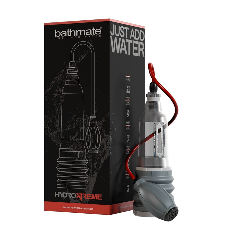 Load image into Gallery viewer, Bathmate Hydroxtreme 5 Penis Pump Grey - Pump Only
