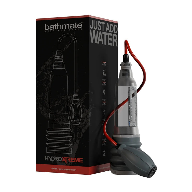 Load image into Gallery viewer, Bathmate Hydroxtreme 6 Penis Pump Grey - Pump Only
