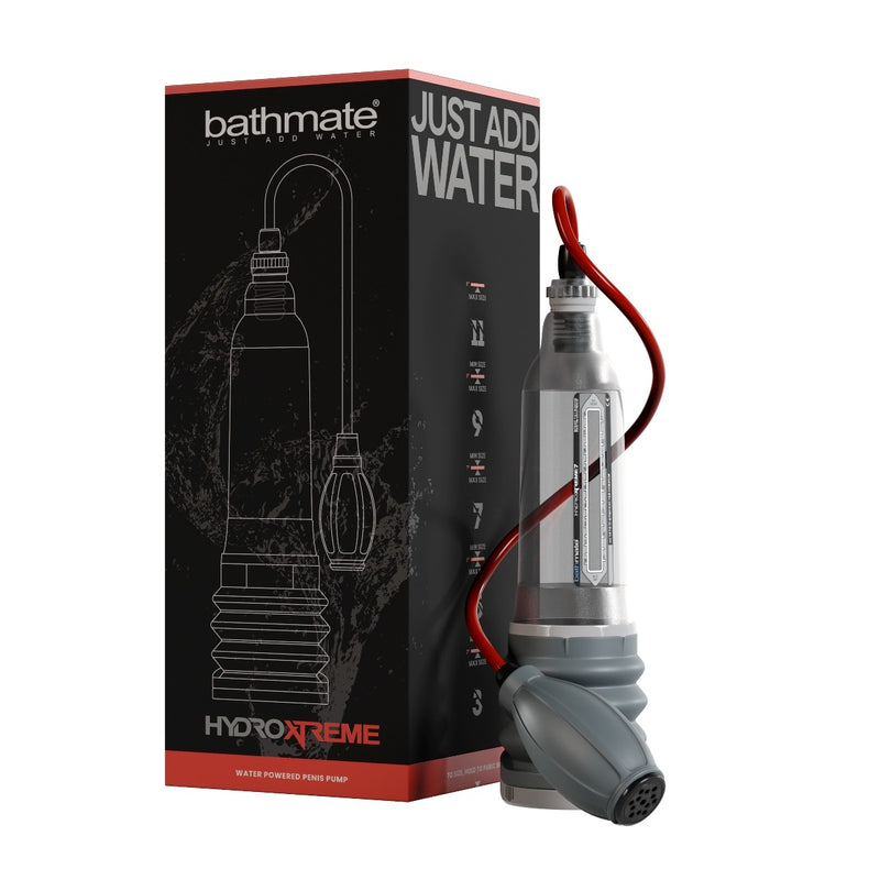 Load image into Gallery viewer, Bathmate Hydroxtreme 7 Penis Pump Grey - Pump Only
