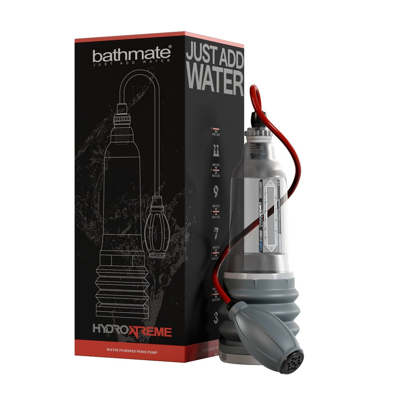 Load image into Gallery viewer, Bathmate Hydroxtreme 7 Wide Boy Penis Pump Grey - Pump Only
