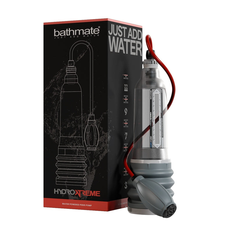 Load image into Gallery viewer, Bathmate Hydroxtreme 9 Penis Pump Grey - Pump Only
