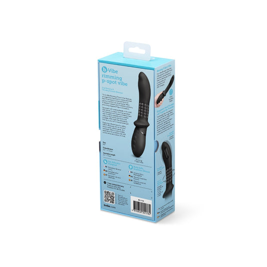 b-Vibe Rimming P-Spot Vibrator Black