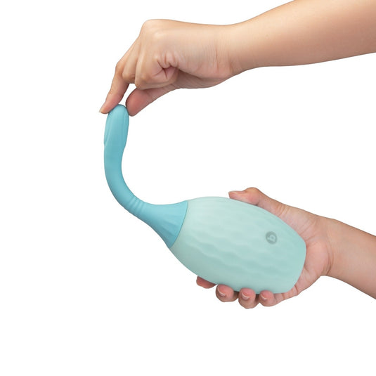 b-Vibe Silicone Flexflow Douche Blue