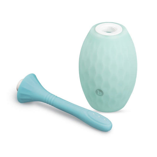 b-Vibe Silicone Flexflow Douche Blue