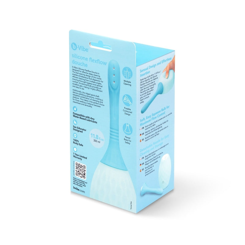 Load image into Gallery viewer, b-Vibe Silicone Flexflow Douche Blue
