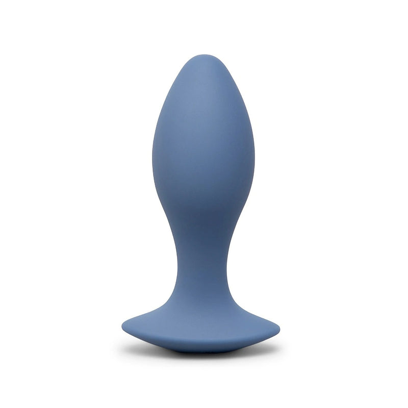 Load image into Gallery viewer, b-Vibe Vibrating Silicone Butt Plug Blue 4 Inch
