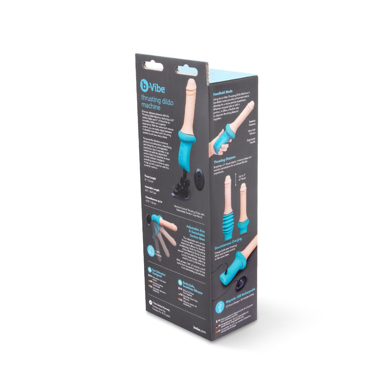 Load image into Gallery viewer, b-Vibe Thrusting Dildo Machine Pink Blue
