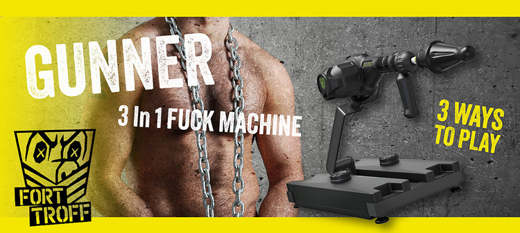 Prowler Presents - Gunner Fort Troff  3 in 1 Fuck machine - Banner - Desktop