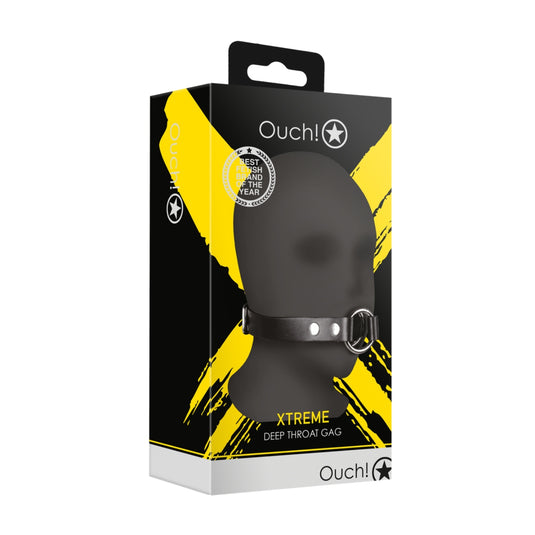 Ouch Xtreme Deep Throat Gag Black