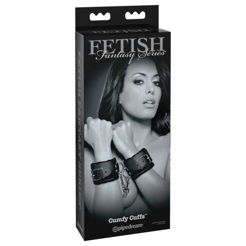 Load image into Gallery viewer, Fetish Fantasy Series Limited Edition Cumfy Cuffs Black
