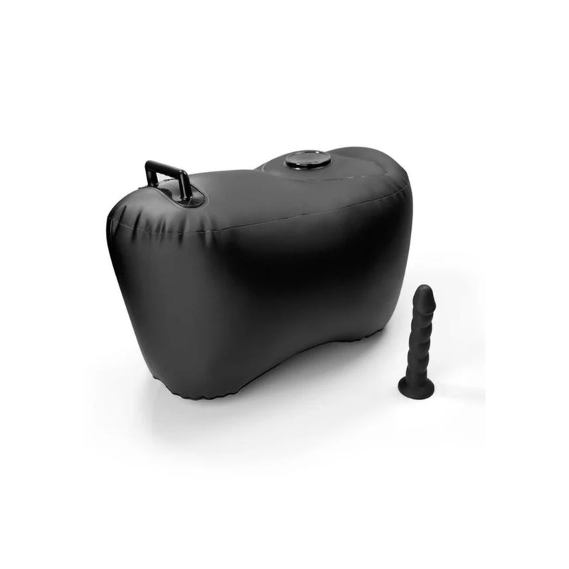 Load image into Gallery viewer, Fetish Fantasy Series Body Dock Inflatable Love Seat Black
