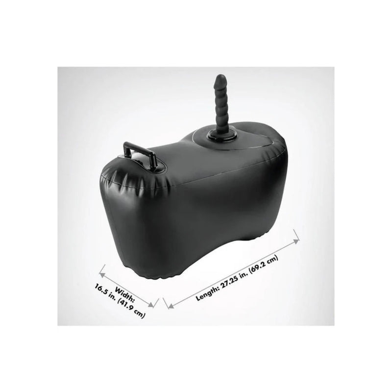 Load image into Gallery viewer, Fetish Fantasy Series Body Dock Inflatable Love Seat Black
