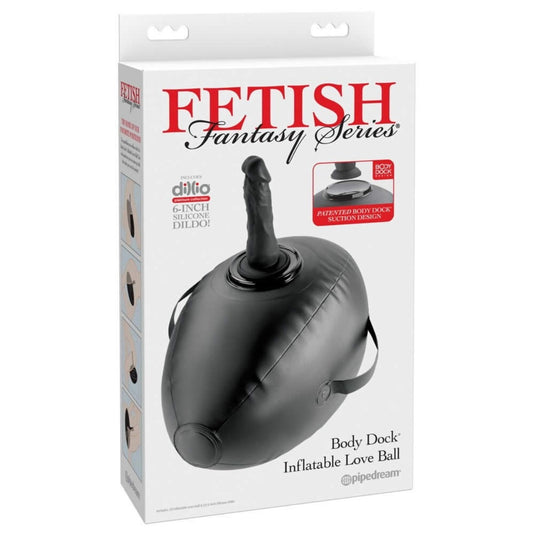 Fetish Fantasy Series Body Dock Inflatable Love Ball Black