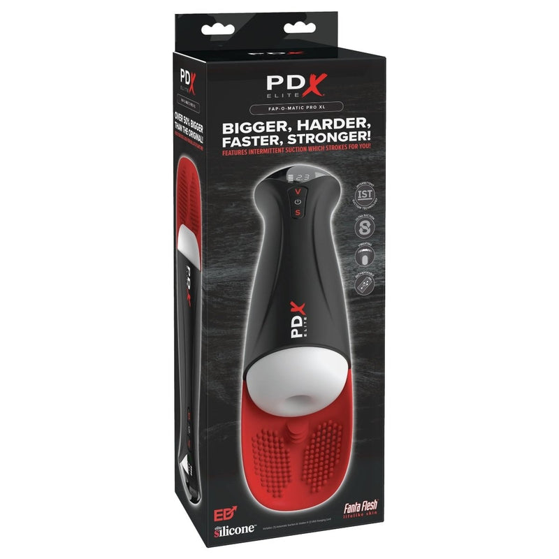 Load image into Gallery viewer, PDX Elite Fap-O-Matic Pro XL Masturbator White

