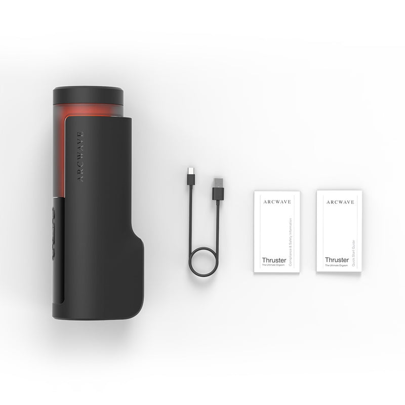 Load image into Gallery viewer, Arcwave Thruster Automatic Male Stroker Black
