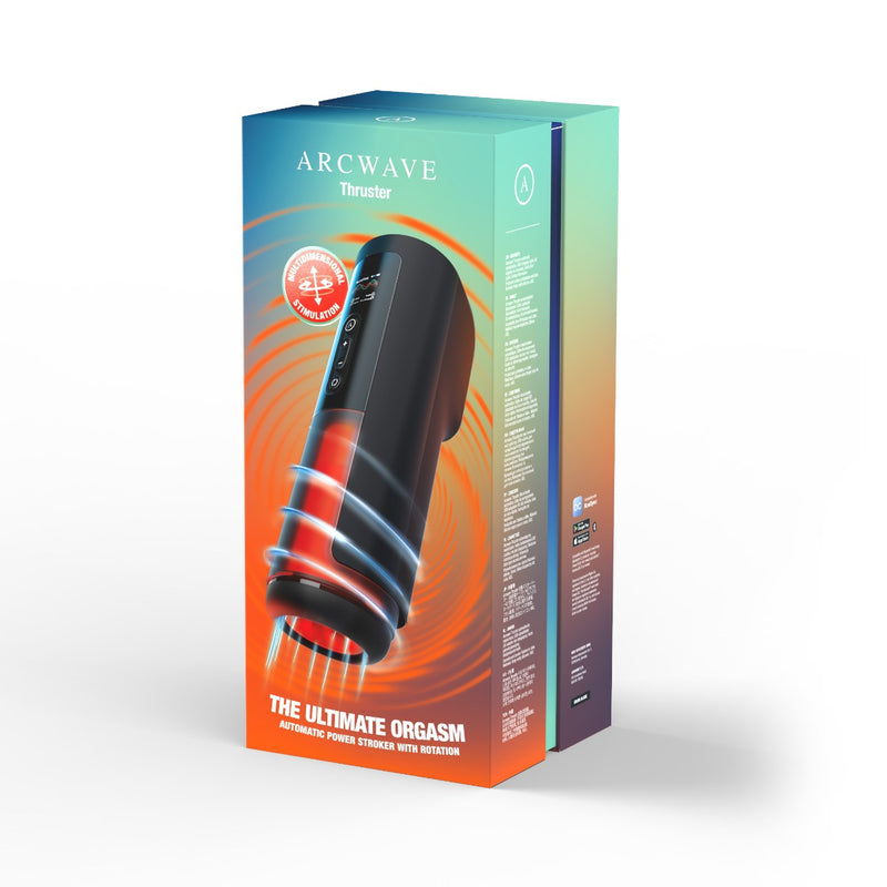 Load image into Gallery viewer, Arcwave Thruster Automatic Male Stroker Black

