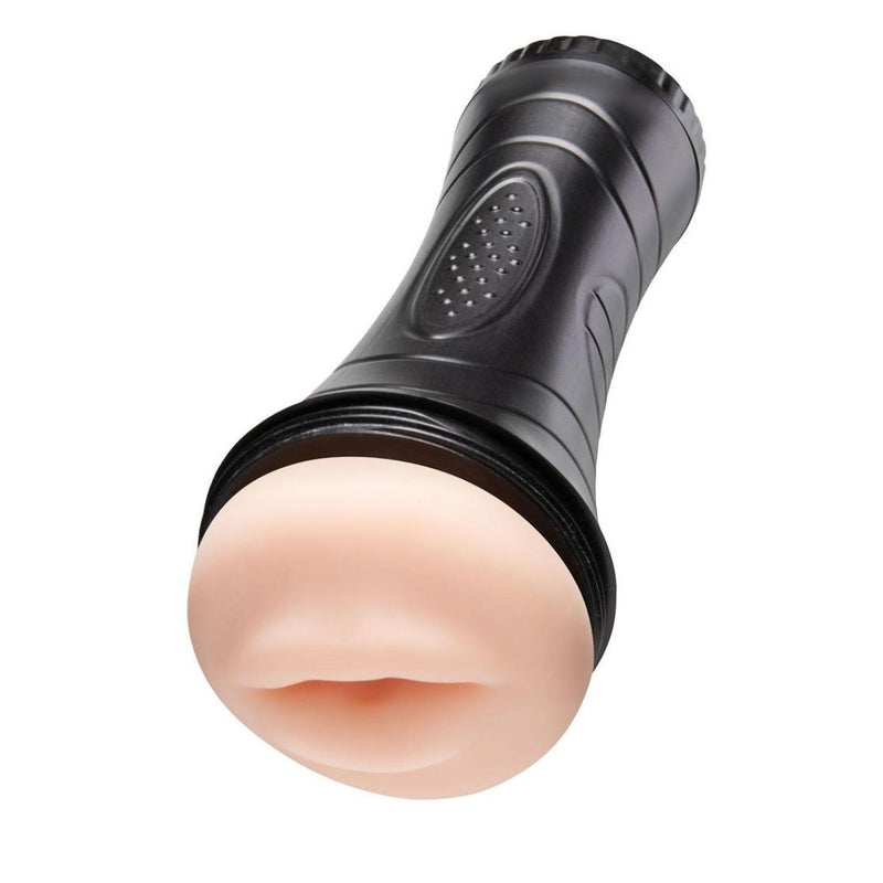 Load image into Gallery viewer, Zolo Stroke Off Deep Throat Realistic Blow Job Masturbator Pink Black

