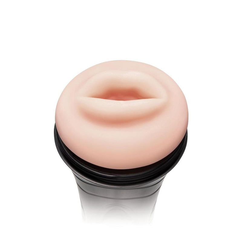 Load image into Gallery viewer, Zolo Stroke Off Deep Throat Realistic Blow Job Masturbator Pink Black
