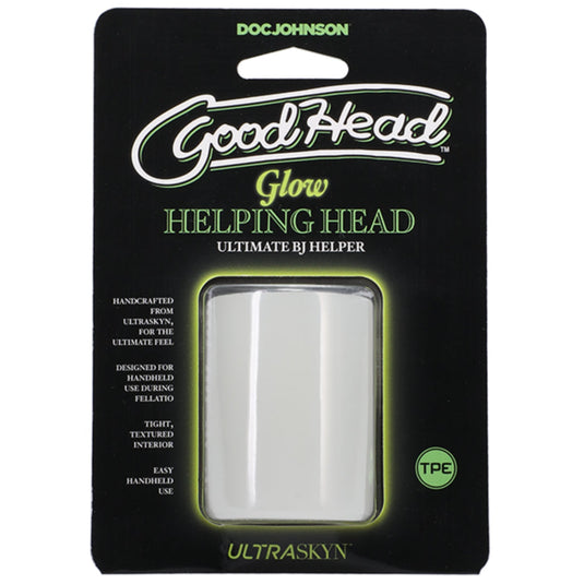 GoodHead Glow In The Dark Helping Head Stroker
