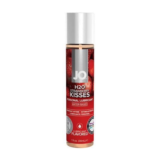System JO H2O Strawberry Kisses Water Based Lube 30ml