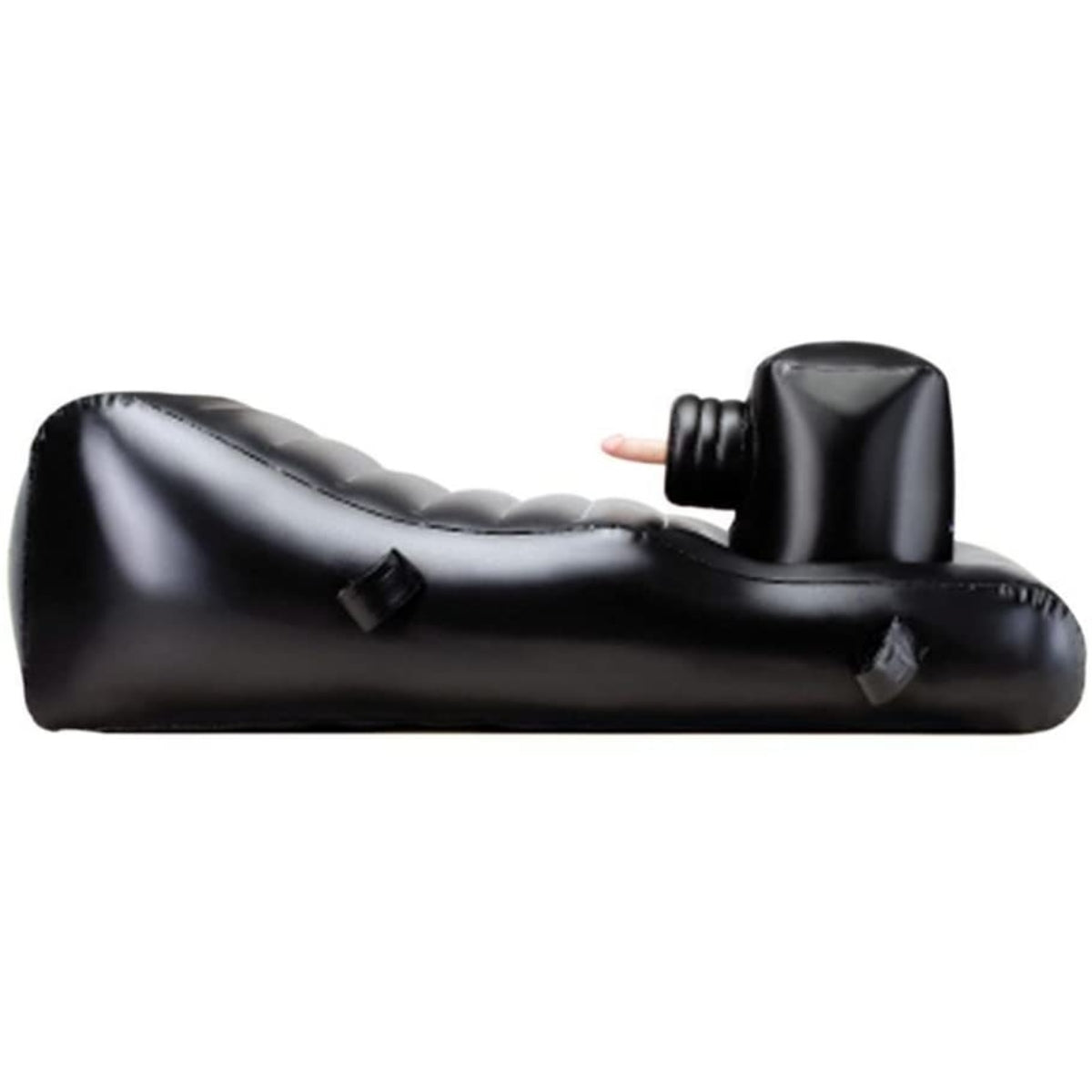 Shop Nanma Louisiana Lounger Inflatable Vibrating Recliner Black | Prowler