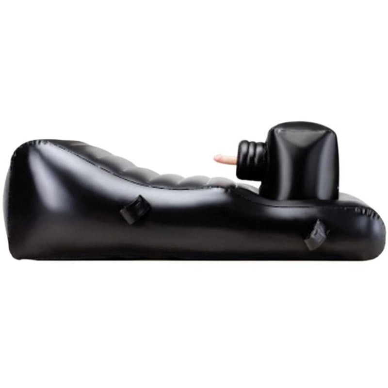Load image into Gallery viewer, Nanma Louisiana Lounger Inflatable Bondage Vibrating Recliner Black
