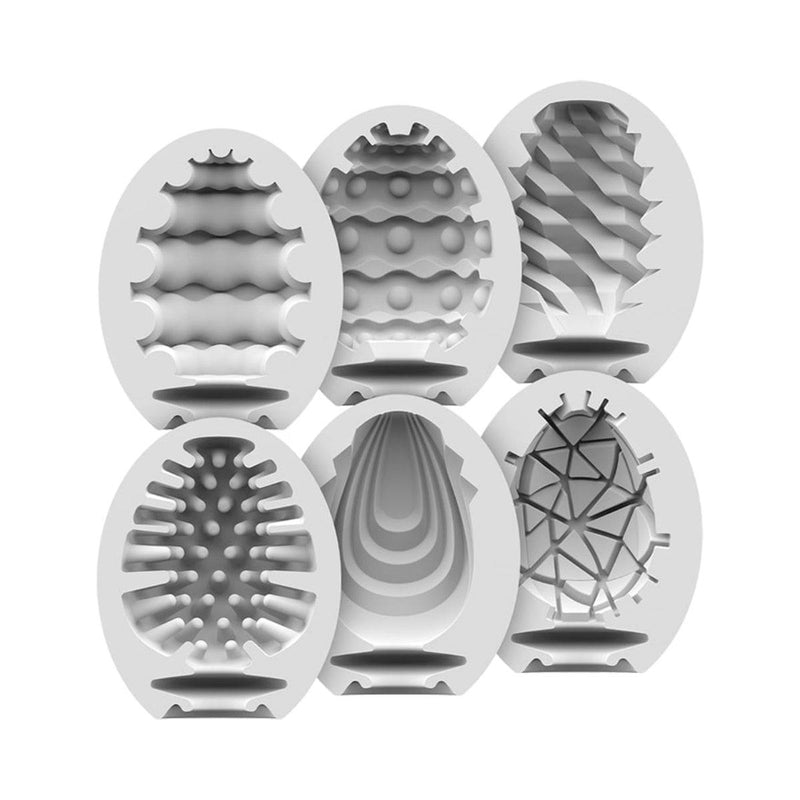 Load image into Gallery viewer, Satisfyer Masturbator Egg 6 Pack Assorted
