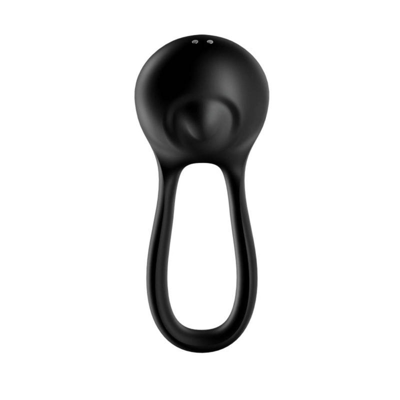 Load image into Gallery viewer, Satisfyer Majestic Duo Vibrating Cock Ring Black
