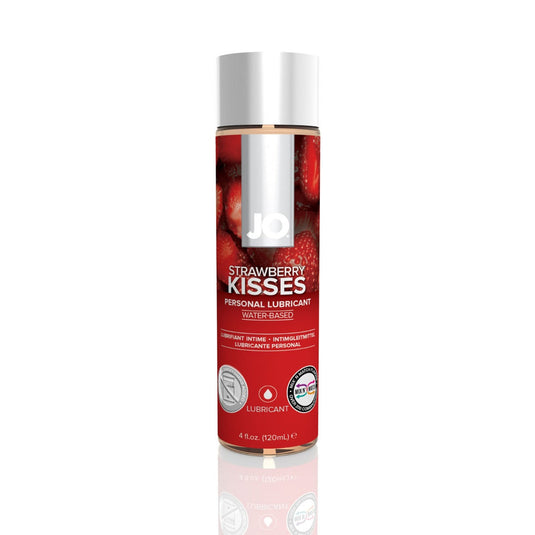 System JO H2O Strawberry Kisses Water Based Lube 120ml