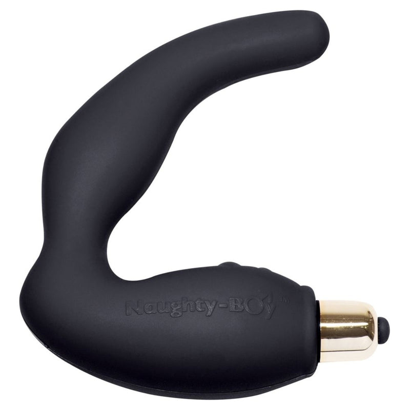 Load image into Gallery viewer, Rocks Off Naughty Boy Prostate Massager Black
