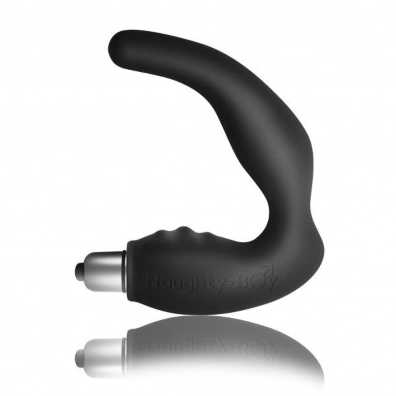 Load image into Gallery viewer, Rocks Off Naughty Boy Prostate Massager Black
