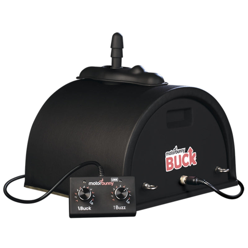 Load image into Gallery viewer, Motorbunny Buck Hybrid Saddle Power Vibrator &amp; Thruster Machine Black

