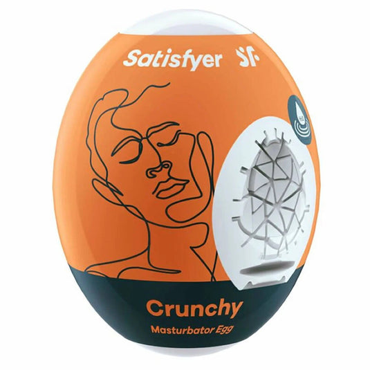 Satisfyer Masturbator Egg Crunchy Orange