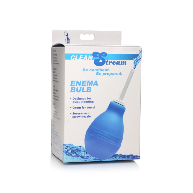 Load image into Gallery viewer, Cleanstream Enema Bulb Douche Blue - Simply Pleasure
