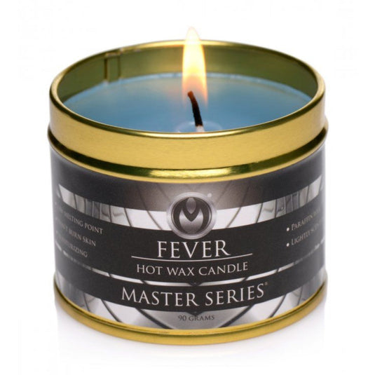 Master Series Fever Hot Wax Candle Blue