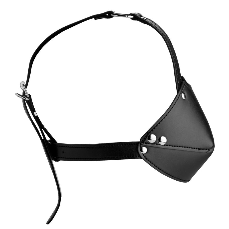 Load image into Gallery viewer, Strict Muzzle Harness With Ball Gag Black
