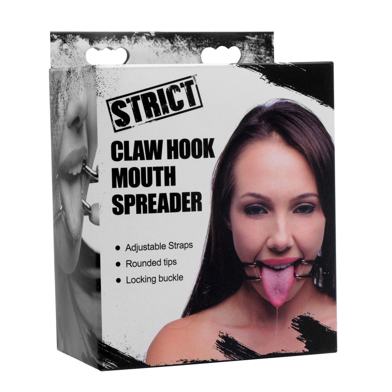 Load image into Gallery viewer, Strict Claw Hook Mouth Spreader Black Silver
