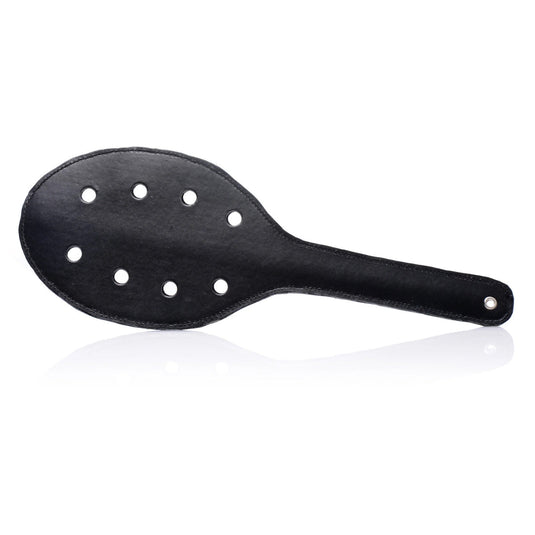 Strict Deluxe Rounded Paddle With Holes Black