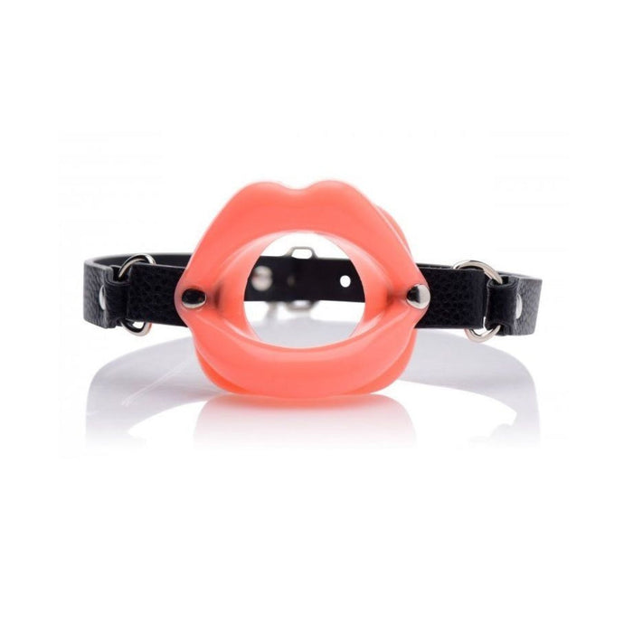 Master Series Sissy Mouth Gag Pink Black