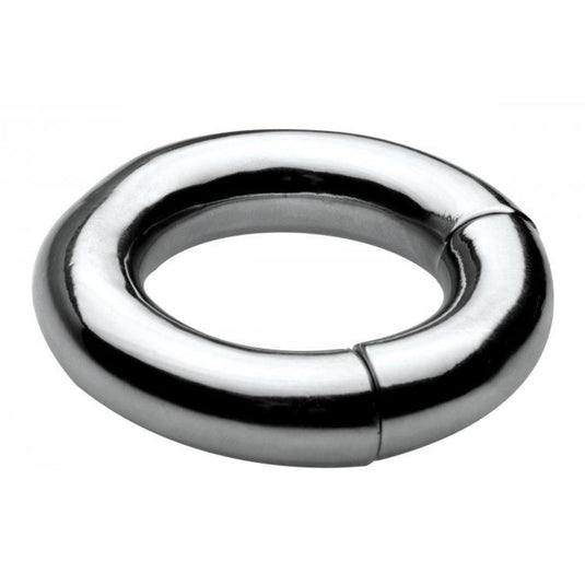 Master Series Magnetize Stainless Steel Magnetic Ball Stretcher Silver