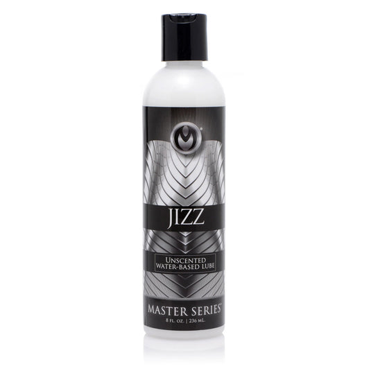 Master Series Jizz Unscented Water Based Lube 8oz