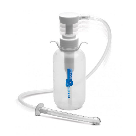 Cleanstream Pump Action Enema Bottle With Nozzle - Simply Pleasure