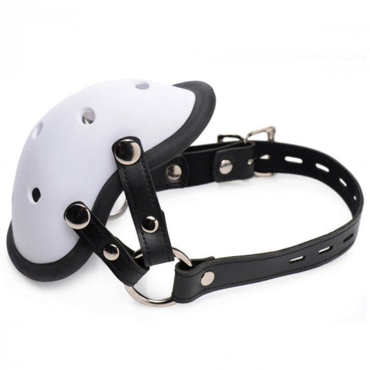 Master Series Musk Athletic Cup Muzzle White Black