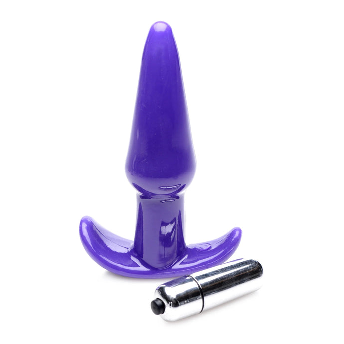 Frisky Thrilling Smooth Butt Plug Purple