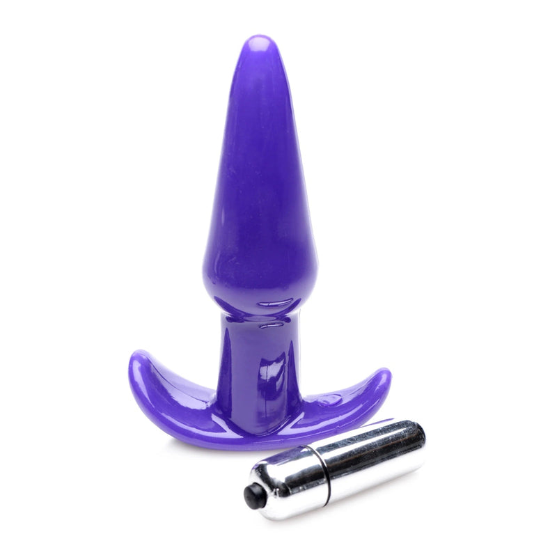 Load image into Gallery viewer, Frisky Thrilling Smooth Butt Plug Purple
