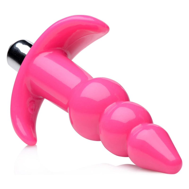 Load image into Gallery viewer, Frisky Bubbling Ribbed Butt Plug Pink
