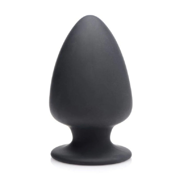 Squeeze-It Squeezable Silicone Butt Plug Black Large