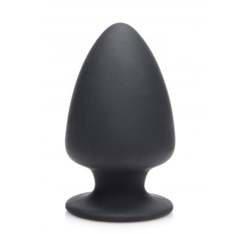 Load image into Gallery viewer, Squeeze-It Squeezable Silicone Butt Plug Black Small
