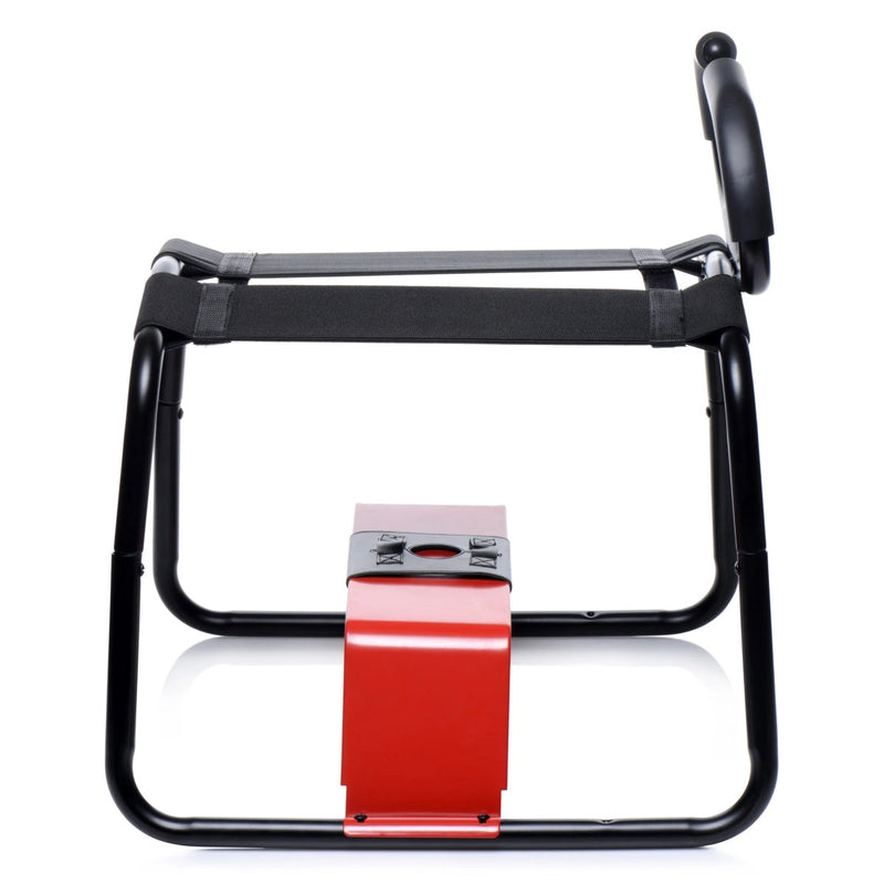 Load image into Gallery viewer, LoveBotz Bangin' Bench EZ_Ride Sex Stool With Handles Black
