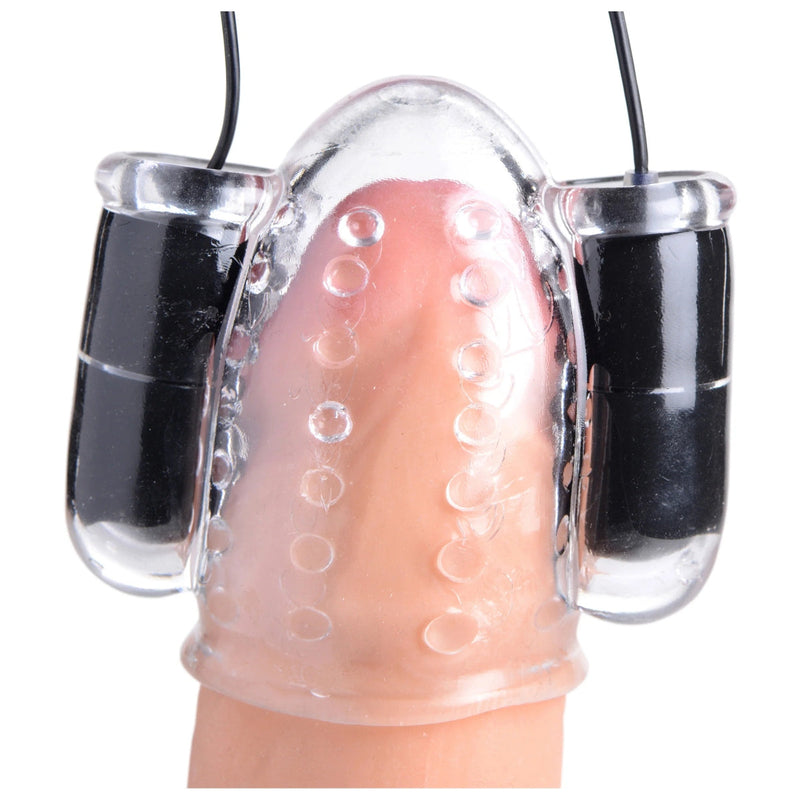 Load image into Gallery viewer, Trinity For Men 20X Deluxe Dual Vibrating Head Teaser Clear
